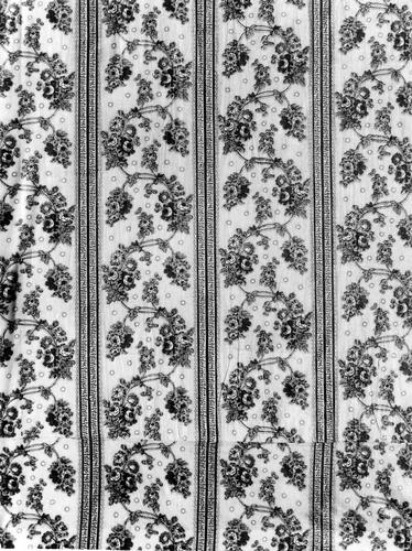 Panel by England, textile, 1801-1900