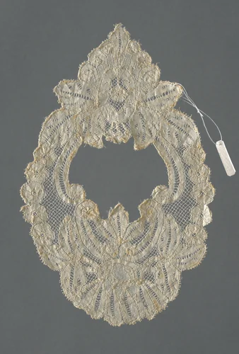 Medallion Insert by Belgium, Possibly Ghent, textile, 1850-1875