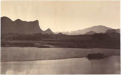 View from Koong-Yan-Shang Temple by John Thomson, photograph, 1869