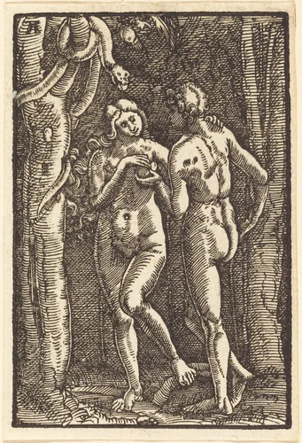 The Fall of Man by Albrecht Altdorfer, print, 1513