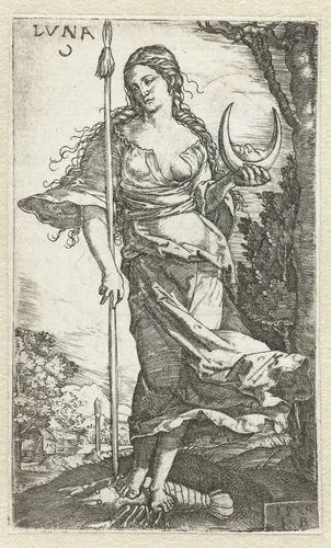Diana by Unknown, print, 1529