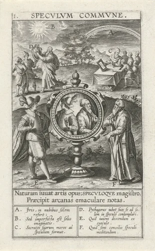 Spiegel der Gemeenschap by Theodoor Galle, print, 1610