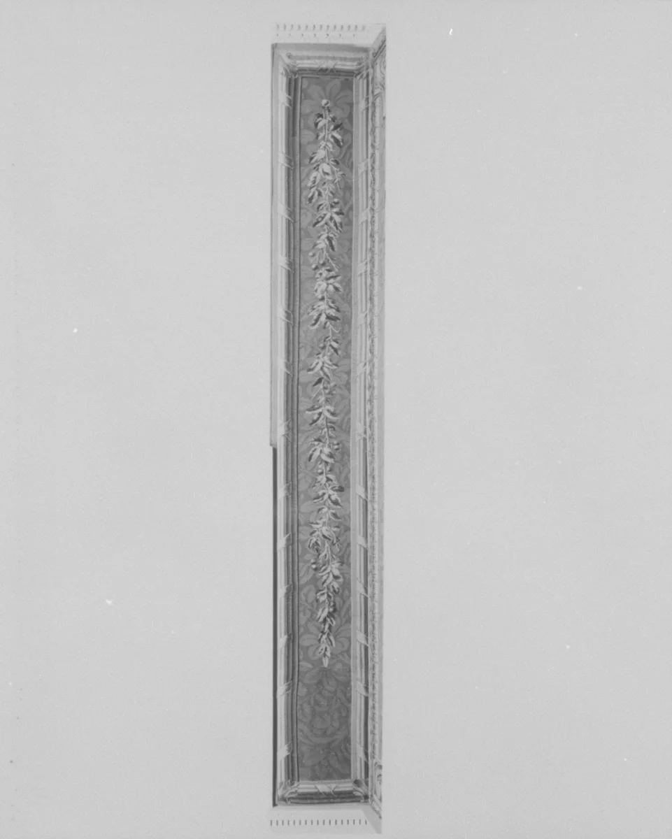 Vertical Panels with Cherry Spray by Jacques Germain Soufflot, textile, 1758-1771