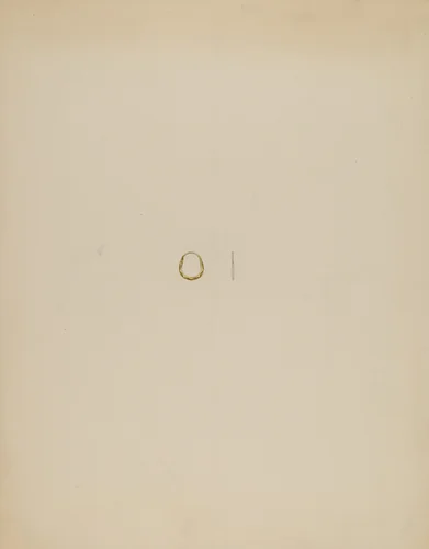 Child's Earring by Isidore Steinberg, index of american design, 1936
