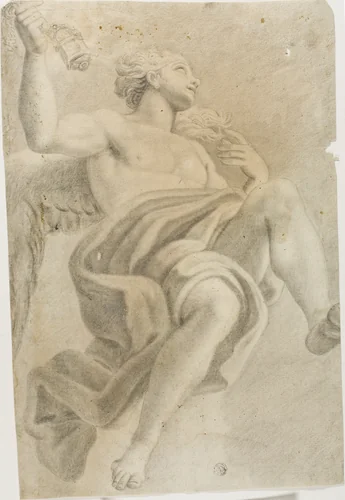 Angel with Censer by Unknown Artist, drawing, 1600-1699