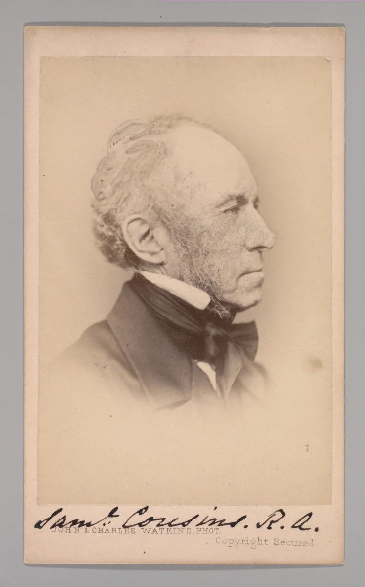 [Samuel Cousins] by John and Charles Watkins, photograph, 1860-1869