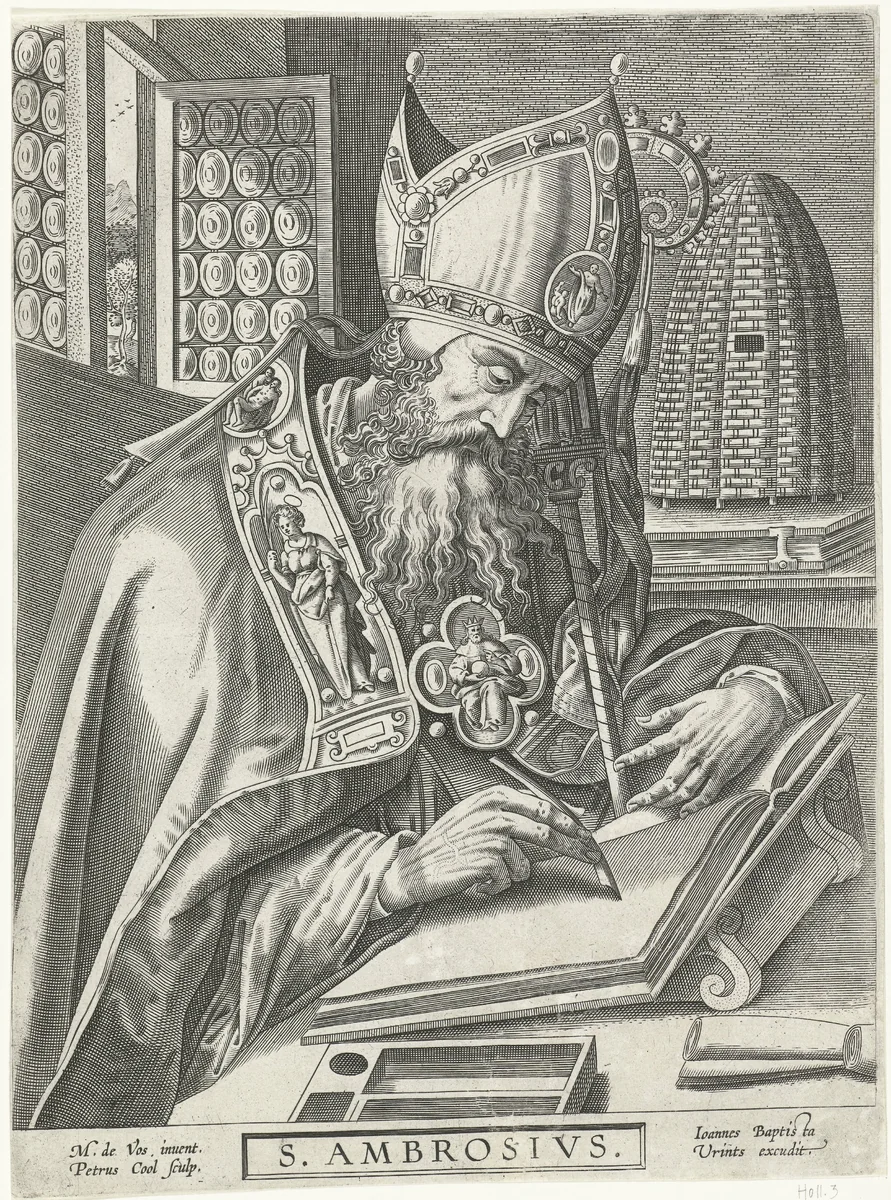 H. Ambrosius by Unknown, print, 1565-1580