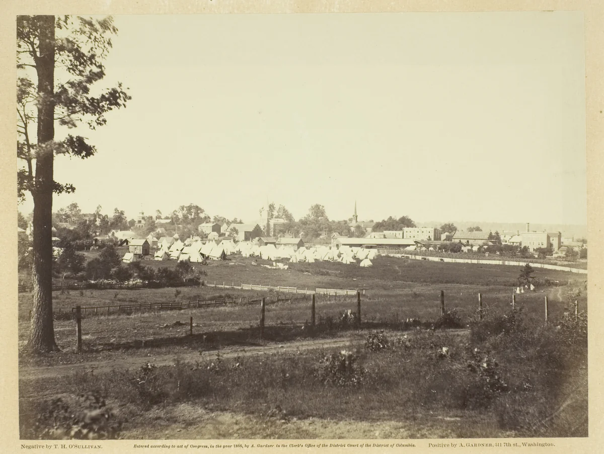 Culpeper, Virginia by Timothy O'Sullivan, photograph, 1863
