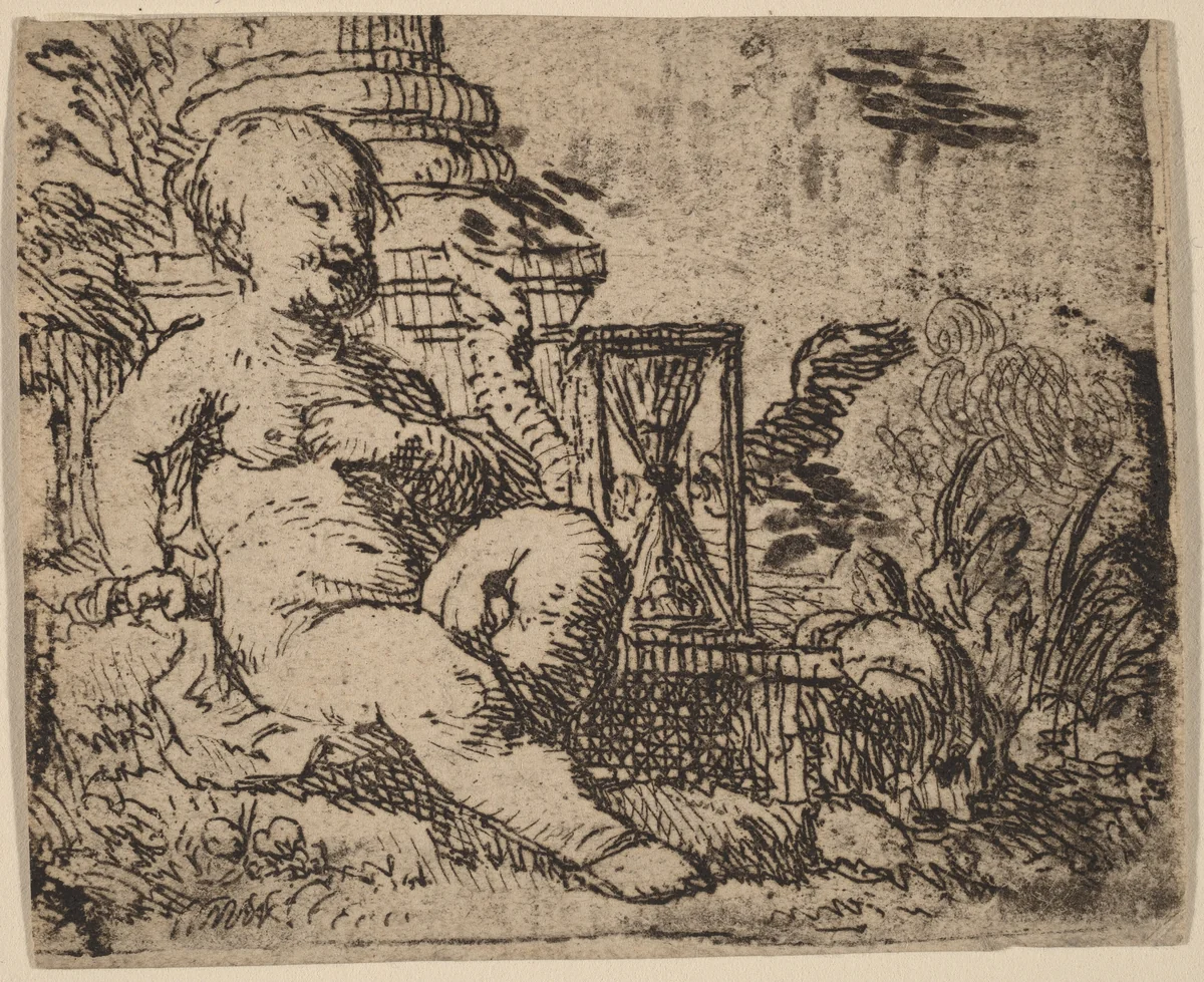 Allegory of Vanity by Cornelis Schut, print, 1597-1655