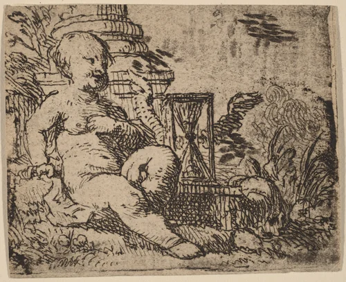 Allegory of Vanity by Cornelis Schut, print, 1597-1655