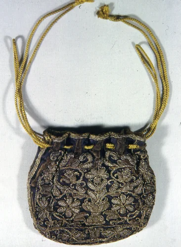 Bag by England, textile, 1601-1625