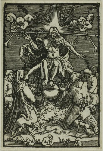 The Last Judgment, from The Fall and Redemption of Man by Albrecht Altdorfer, print, 1510-1518