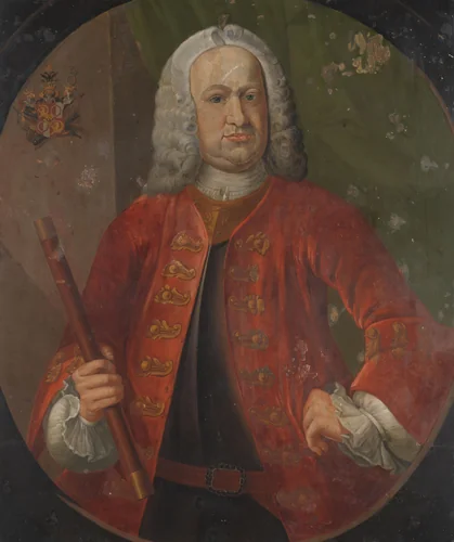 Baron Gustaaf Willem van Imhoff (1743-1750) by anonymous, painting, 1745