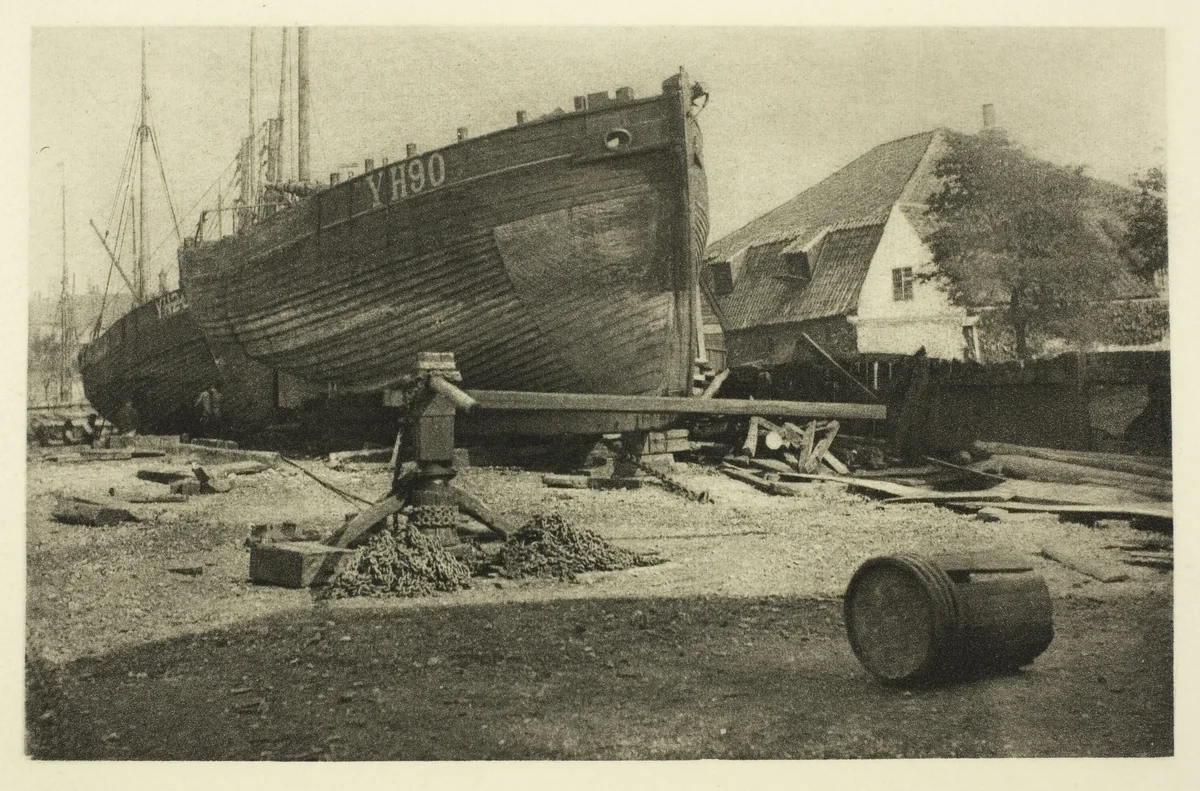 Getting Ready for Fishing by Peter Henry Emerson, photograph, 1887