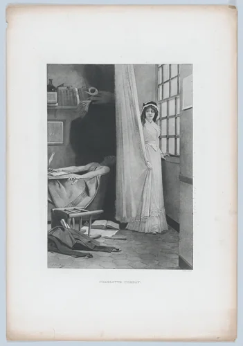 Charlotte Corday by Goupil & Co., print, 1890