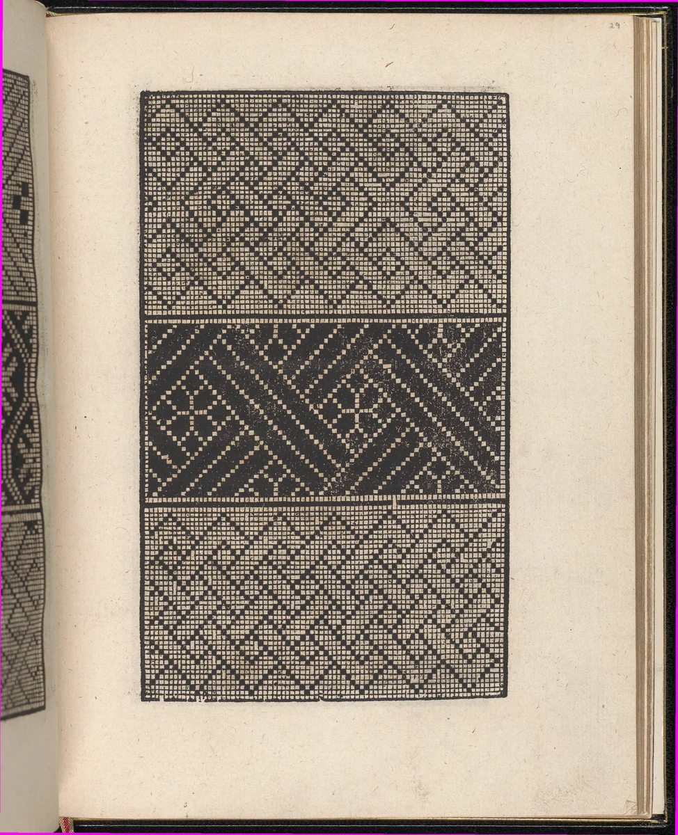 Page from Ein new kunstlich Modelbuch...(Page 29r) by Peter Quentel, book, 1544