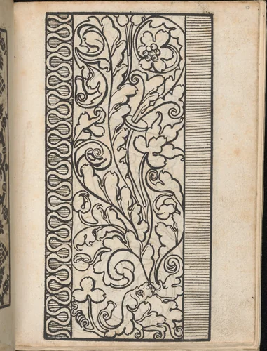 Ein new Modelbuch..., page 13 (recto) by Johann Schönsperger, book, 1524