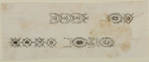 Designs for the Decoration of Firearms by Nicolas Noël Boutet, drawing, 1772-1830