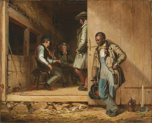 The Power of Music by William Sidney Mount, painting, 1847