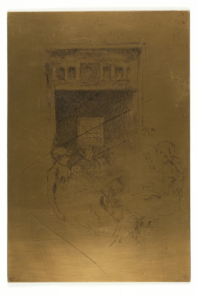 Bead Stringers by James McNeill Whistler, metalwork, 1880