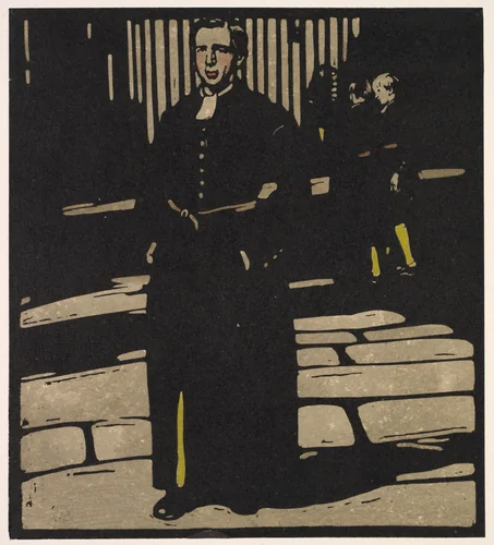 London Types: Bluecoat Boy by William Nicholson, print, 1898