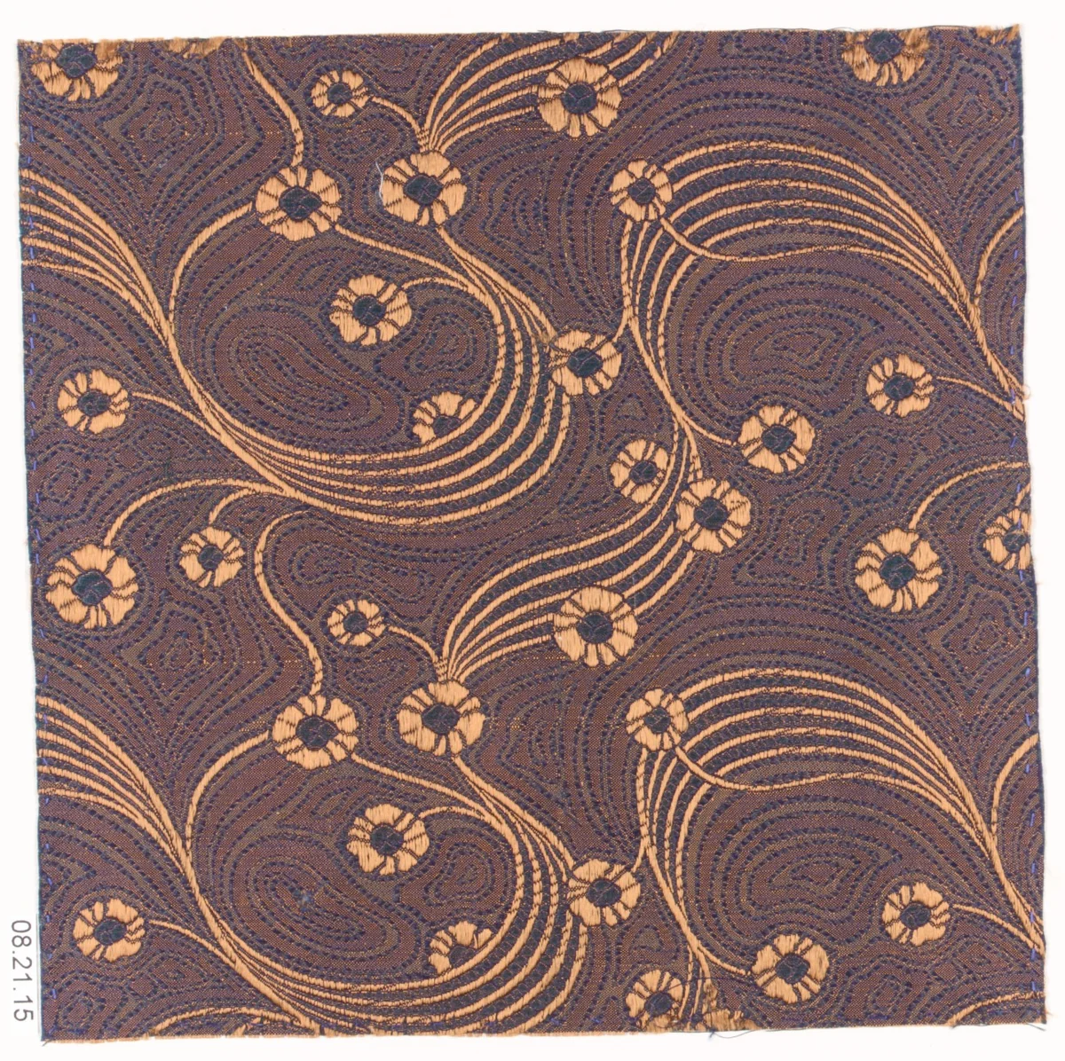 Textile sample by Unknown Designer, textile, 1900