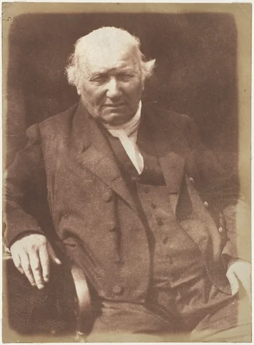 Principal Haldane, St. Andrews by Hill and Adamson, photograph, 1843-1847