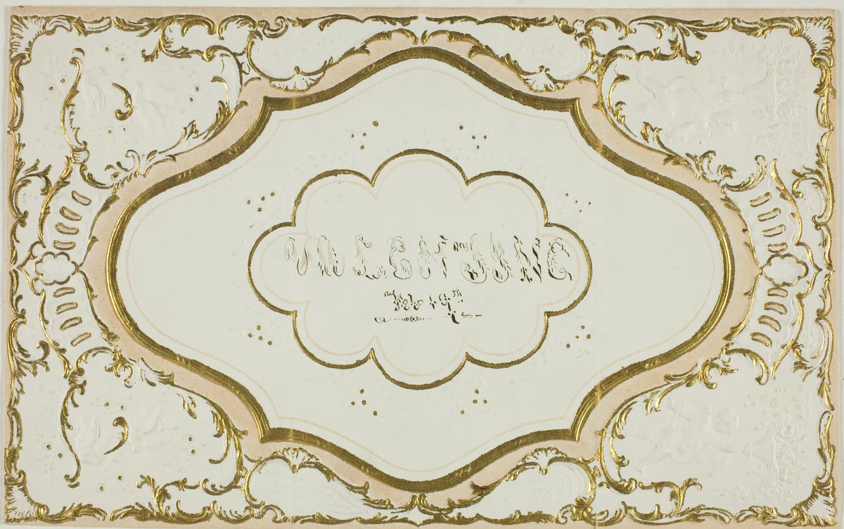 Untitled Valentine by Unknown Artist, other, 1801-1900