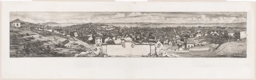 San Francisco by Charles Meryon, print, 1855-1856