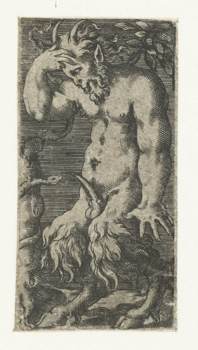 Sater by anonymous, print, 1500-1600