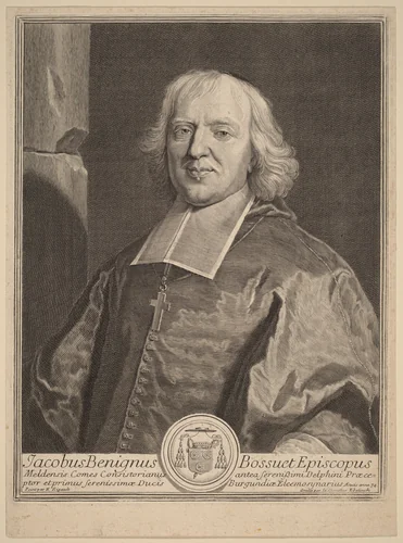Jacques Benigne Bossuet by Gérard Edelinck
Hyacinthe Rigaud, print, 1640-1707