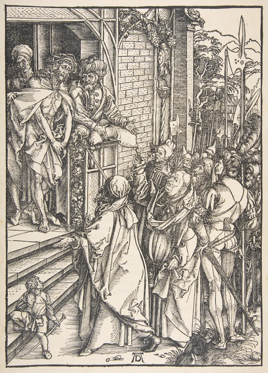 Ecce Homo, from "The Large Passion" by Albrecht Dürer, print, 1511