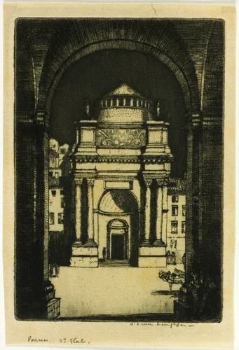 Parma, Italy by Donald Shaw MacLaughlan, print, 1904