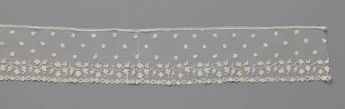 Strook applicatiekant met wijnrank by anonymous, other, 1800-1815