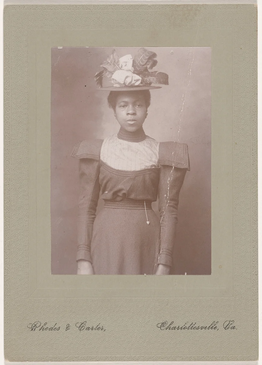 Portrait of a Woman by Rhodes & Carter, photograph, 1905-1915