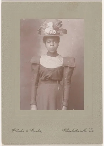 Portrait of a Woman by Rhodes & Carter, photograph, 1905-1915
