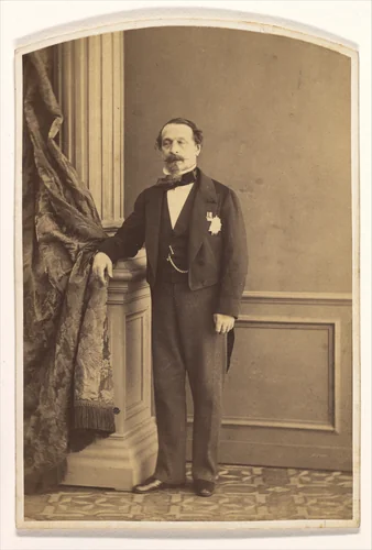 Emperor Napoleon III by Olympe Aguado de las Marismas, photograph, 1860