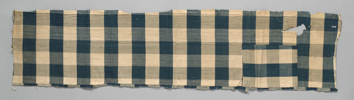 Fragment by United States, textile, 1801-1825