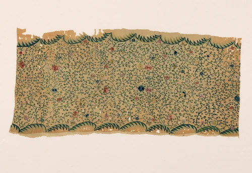 Panel by England, textile, 1701-1725