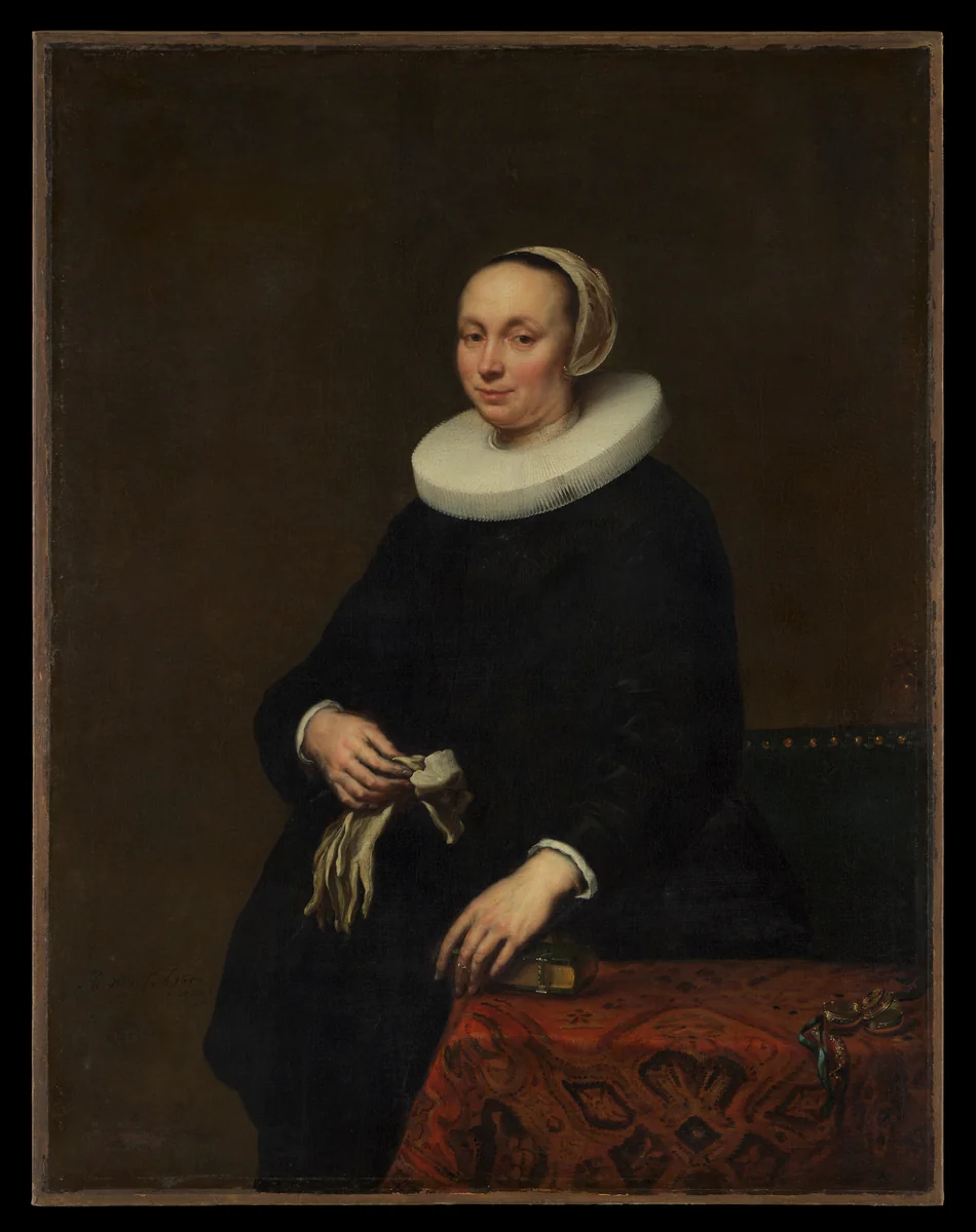 Portrait of a Woman by Jürgen Ovens, painting, 1650