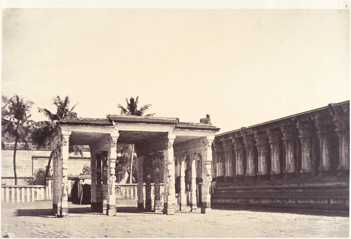 Tatta Suddhi Mundapam by Linnaeus Tripe, photograph, 1858