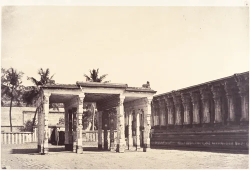 Tatta Suddhi Mundapam by Linnaeus Tripe, photograph, 1858