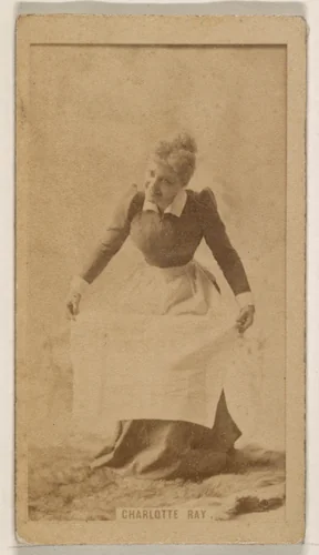 Charlotte Ray, from the Actresses series (N245) issued by Kinney Brothers to promote Sweet Caporal Cigarettes by Kinney Brothers Tobacco Company, photograph, 1890