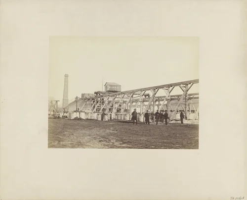 Aanleg Noordzeekanaal, 1866 by Rudolph Guicherit, photograph, 1866