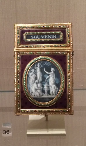 Souvenir by Jacques Joseph de Gault, metalwork, 1779-1780