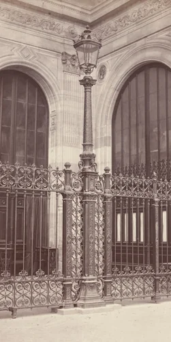 Candélabre du Palais de l’Industrie by Charles Marville, photograph, 1865-1869