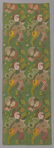 Length of Woven Silk by France, textile, 1735-1738