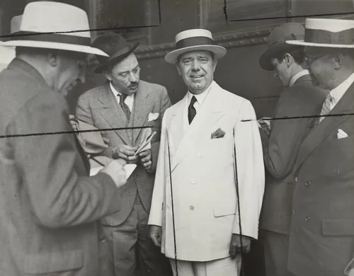 "Louisiana 'Kingfish' Ready for the Fray" by Times Wide World Photos, photograph, 1932