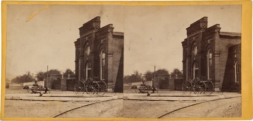 Fire Department, Clark & Sumner, Standard Petroleum Refinery, Pittsburg, Pennsylvania by Thomas H. Johnson, photograph, 1860-1870