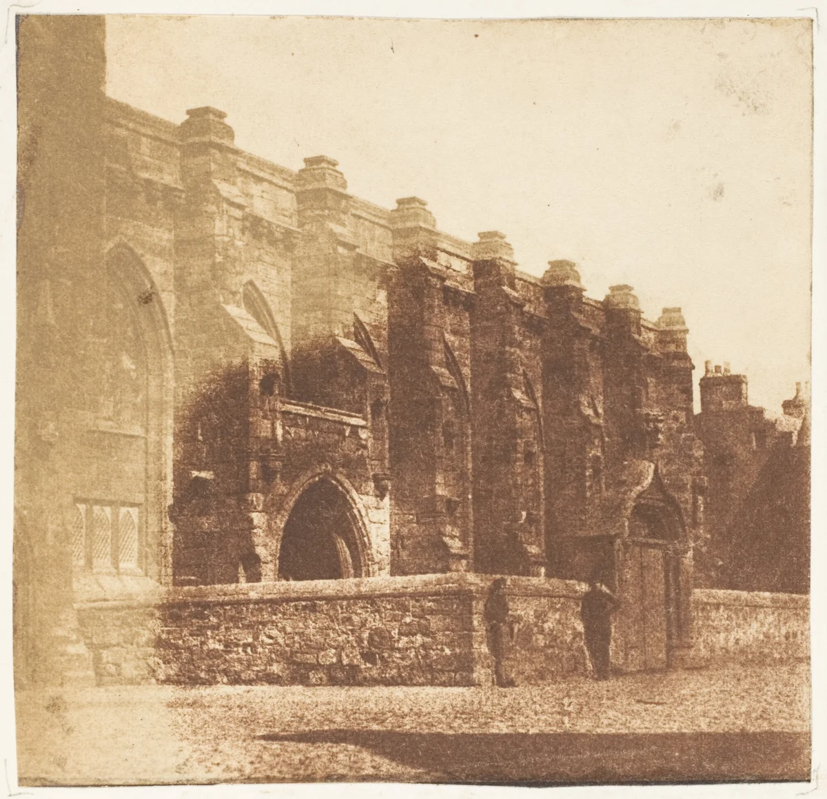 St. Andrews. College Church of St. Salvator by Hill and Adamson, photograph, 1843-1847